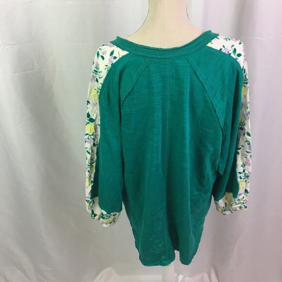 Arizona Jean Co Long Sleeve Top Emerald XL 18.5 - Picture 5 of 14